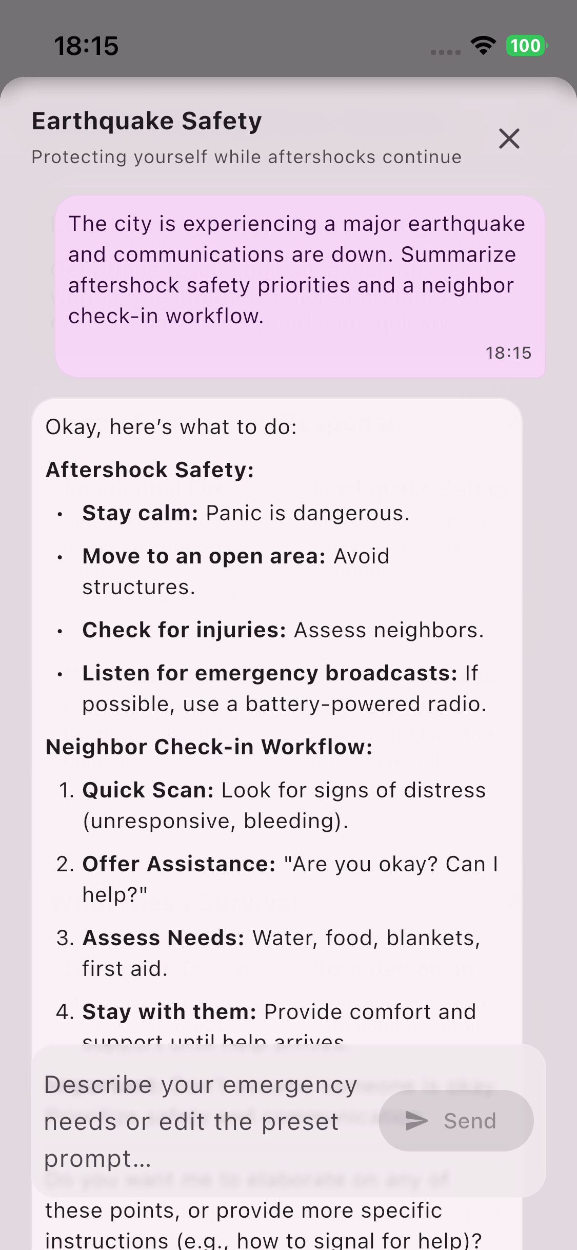 Offline AI Assistant English Screenshot 3